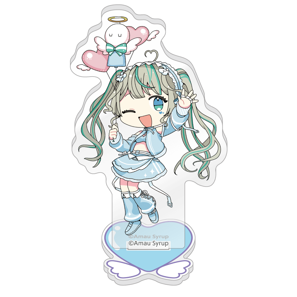 COMITIA153 MIGNON WORKS　アクリルスタンド シロ&いちご COMITIA153 MIGNON WORKS アクリルスタンド シロ&いちご Yostar