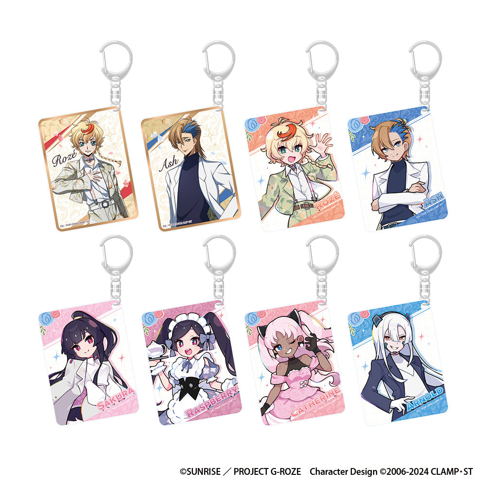 コードギアス 反逆のルルーシュ トレーディングアクリルキーホルダー 1BOX コードギアス 反逆のルルーシュ - トレーディング Ani-Art BLACK