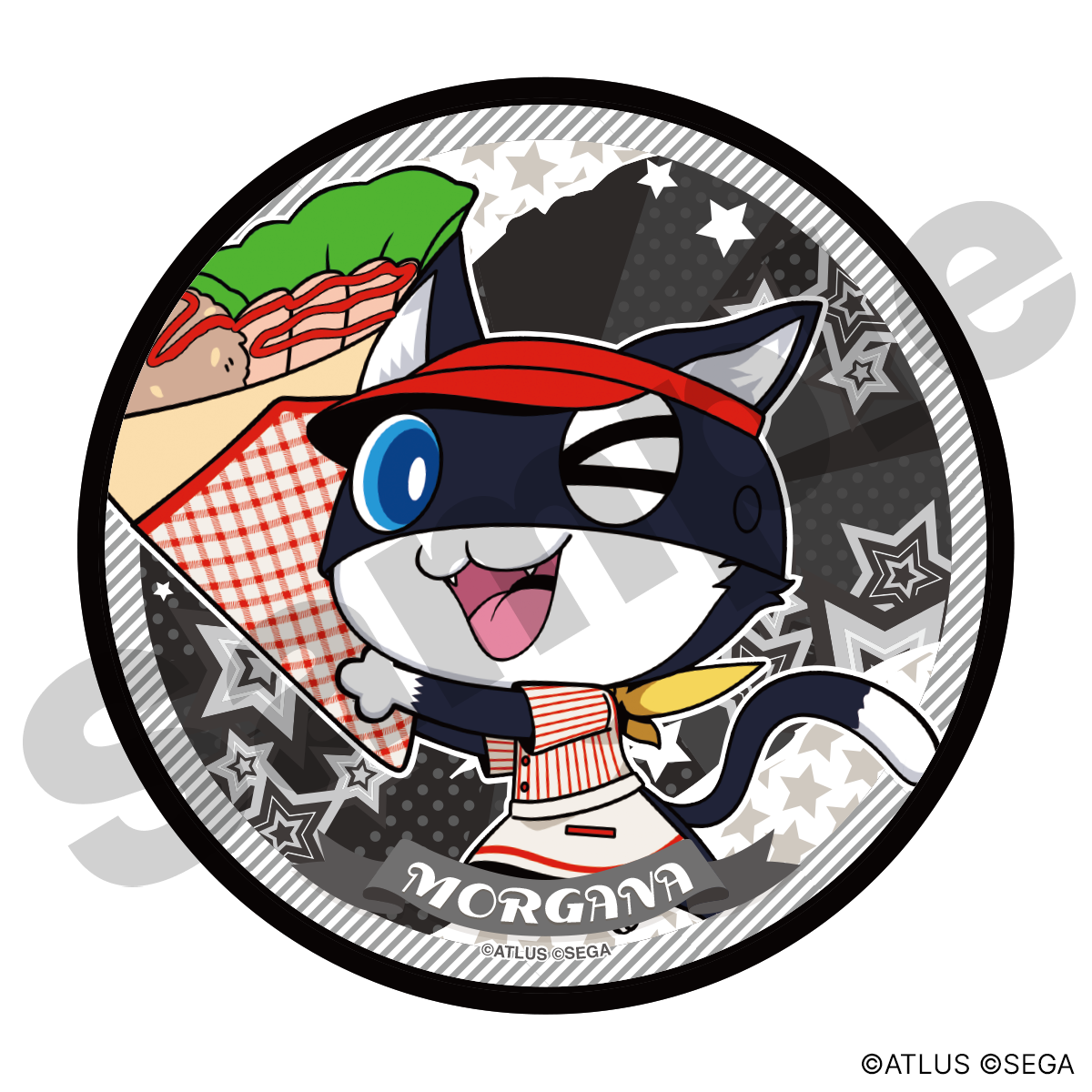 ペルソナ5S 購入特典 アクリルコースター モルガナ ペルソナ5 ペルソナ5S 購入特典 アクリルコースター モルガナ ペルソナ5