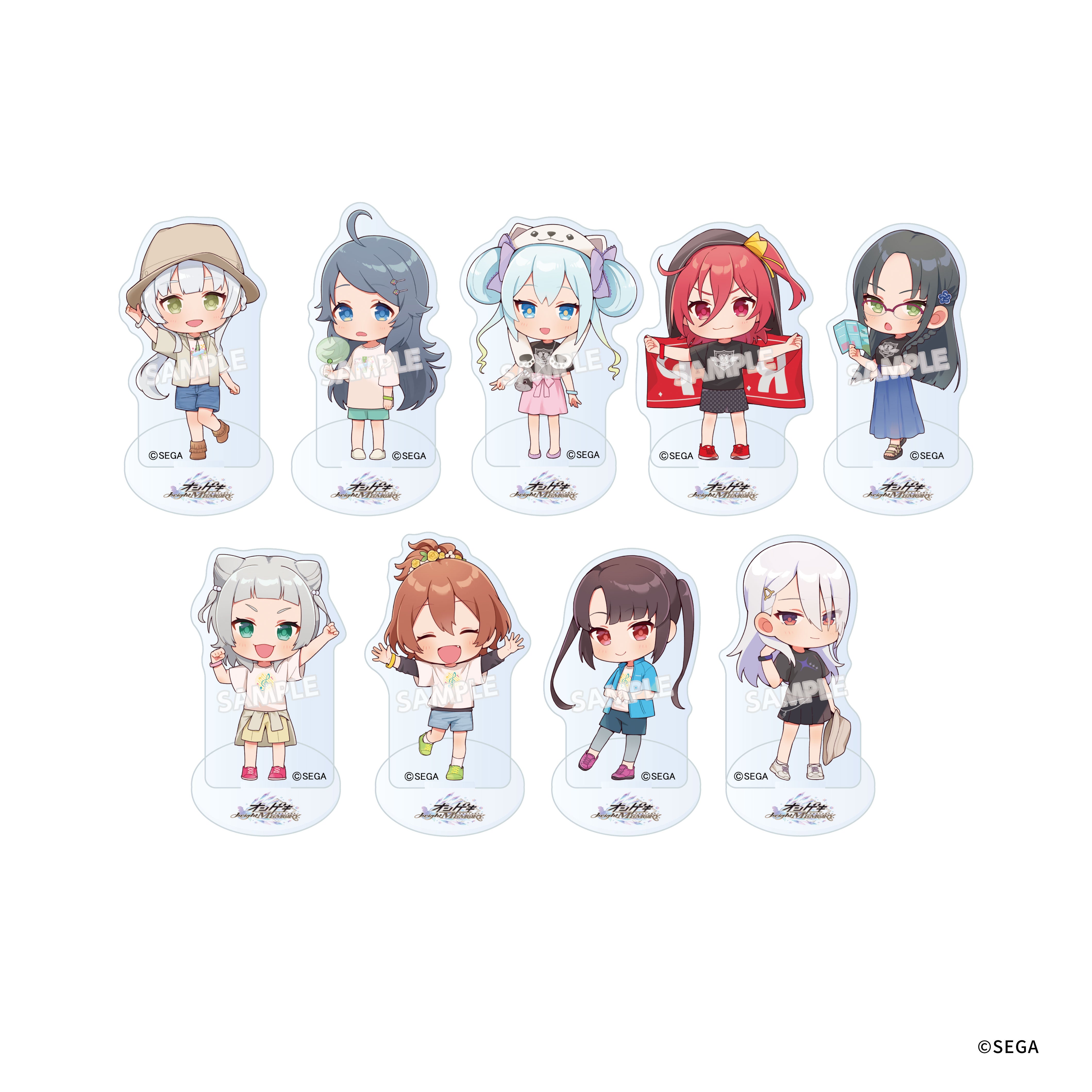 オンゲキ 6thライブ会場限定 皇城 セツナ アクリルスタンド