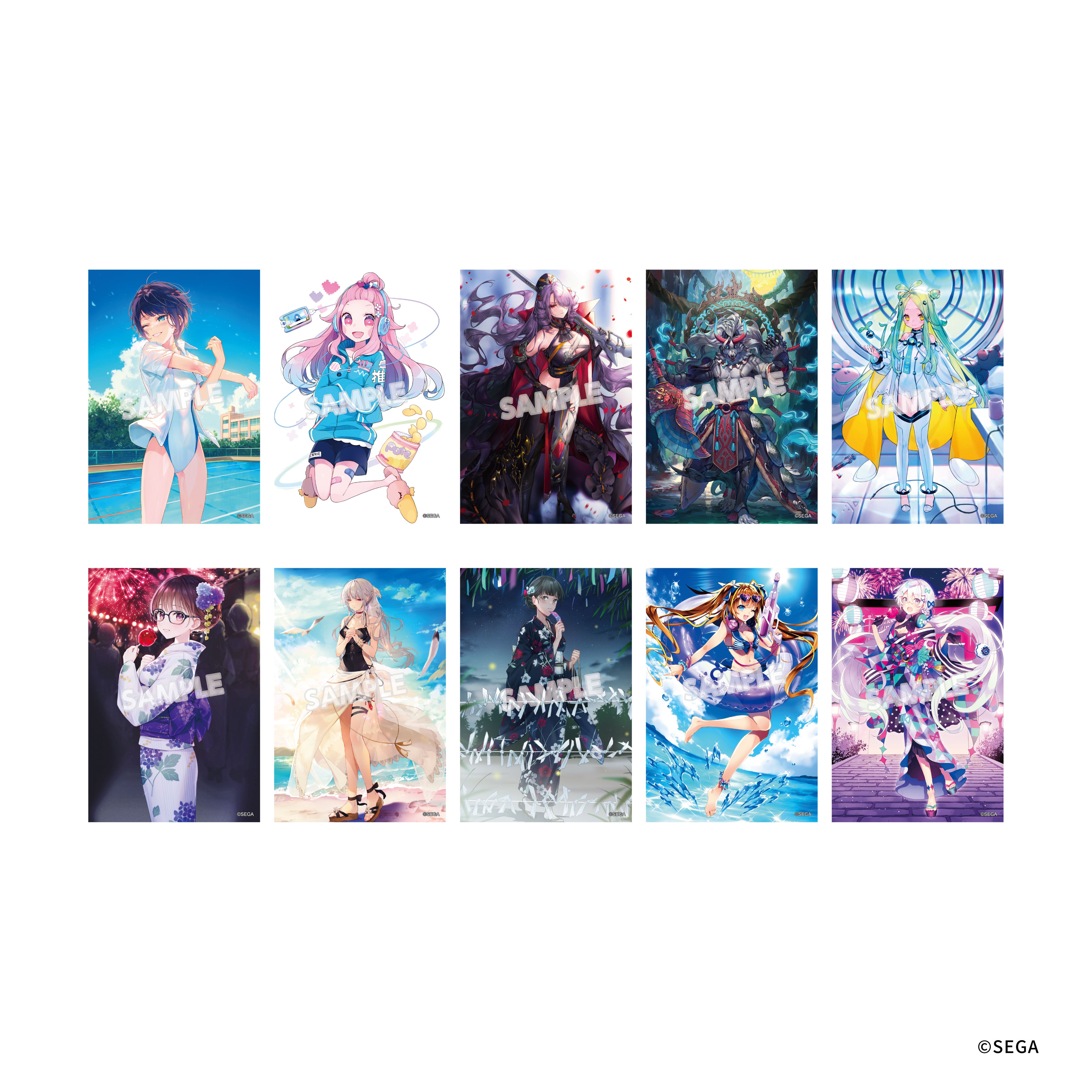 ゲキ！チュウマイ】ポストカード（ランダム10種）CHUNITHMver. – animeshi
