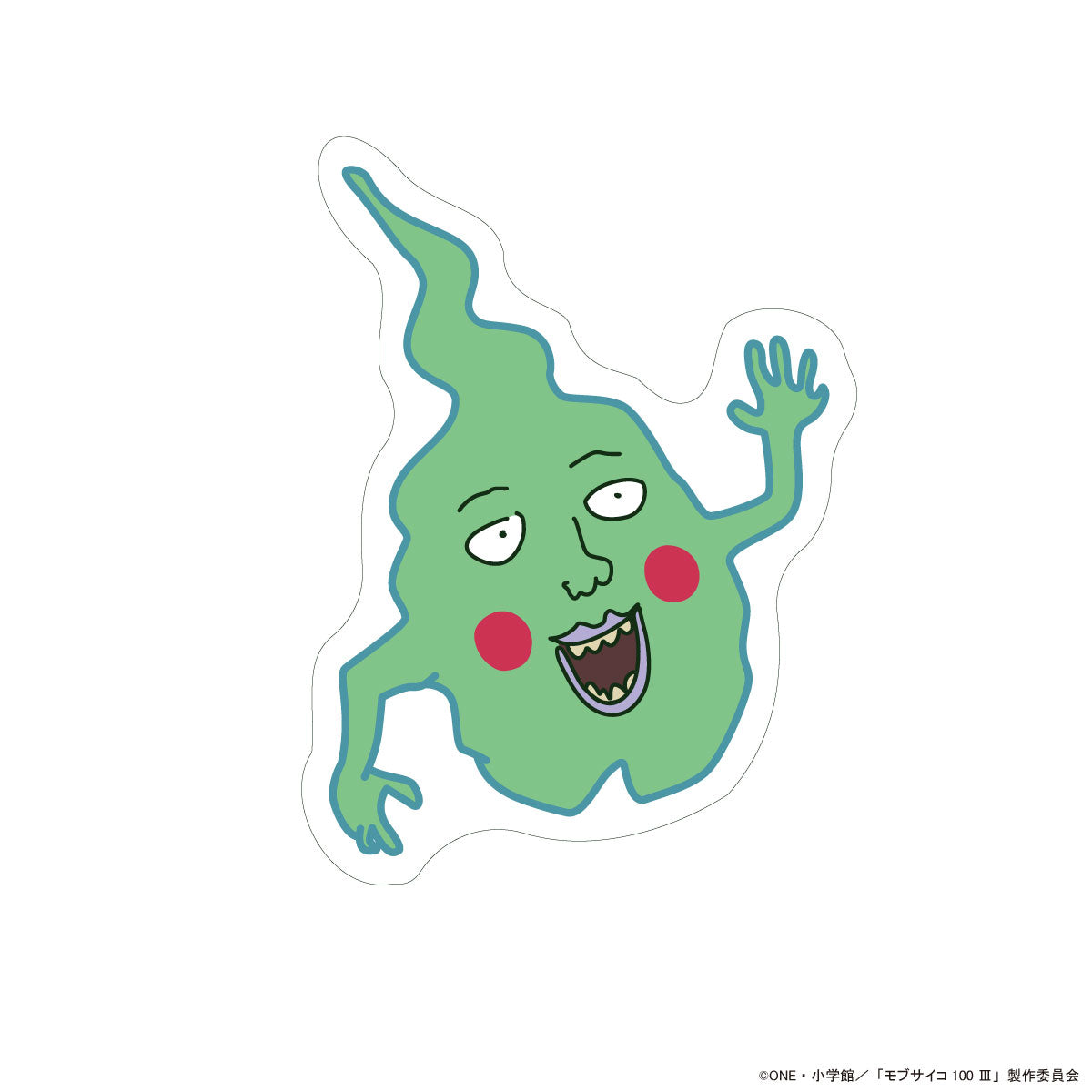 モブサイコ100 Ⅲ】(予約商品)刺繍ワッペンステッカー（エクボver