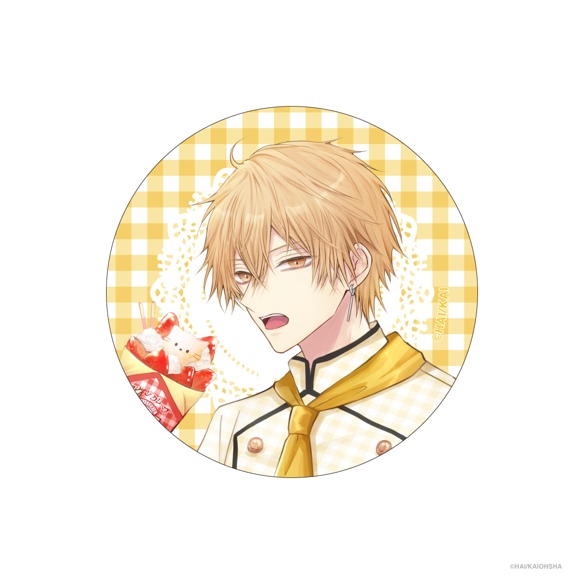 【長谷川先輩と橘くん】ランダム缶バッジ（全4種）