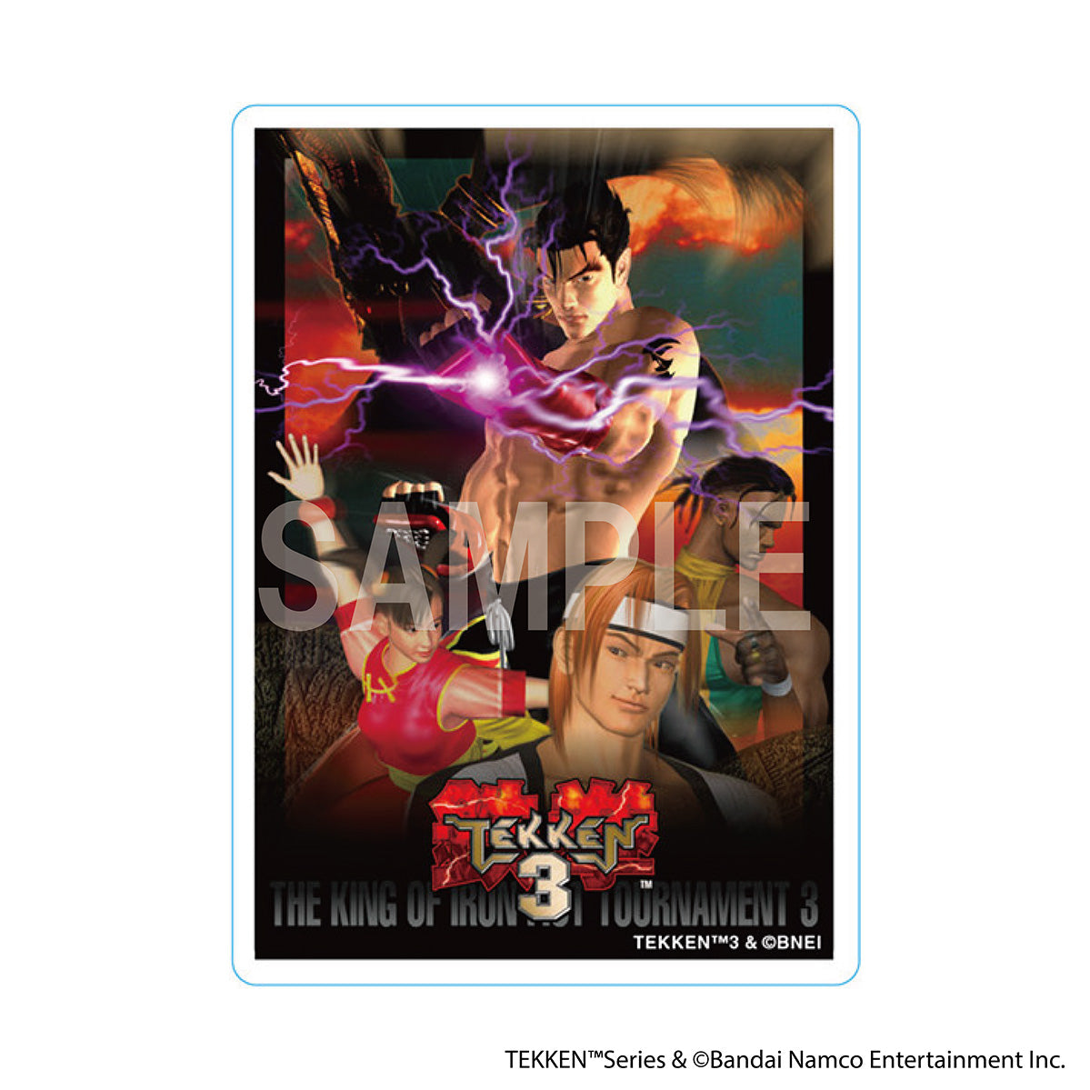【TEKKEN】 Seriesposter kitchen magnet 3