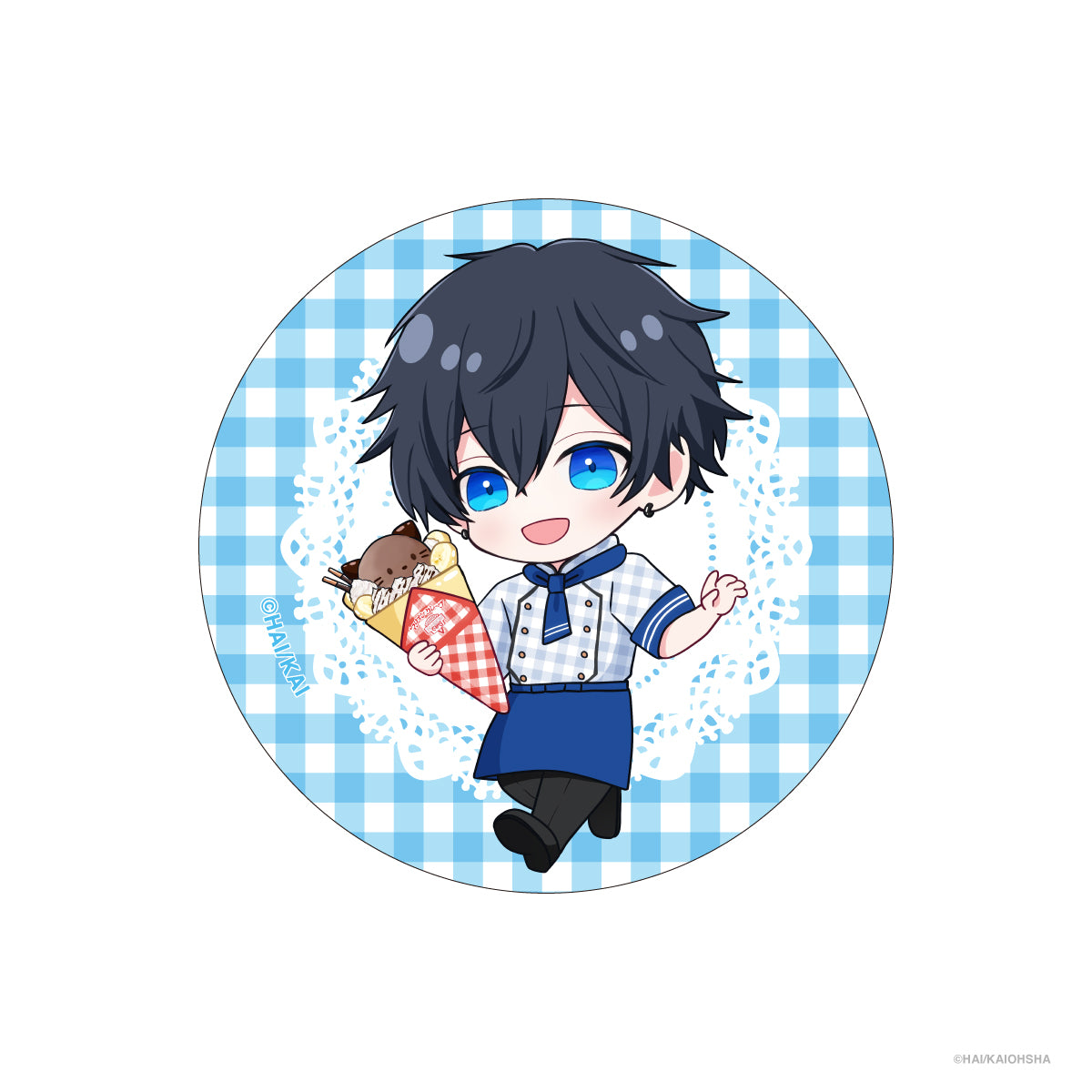 【長谷川先輩と橘くん】ランダム缶バッジ（全4種）