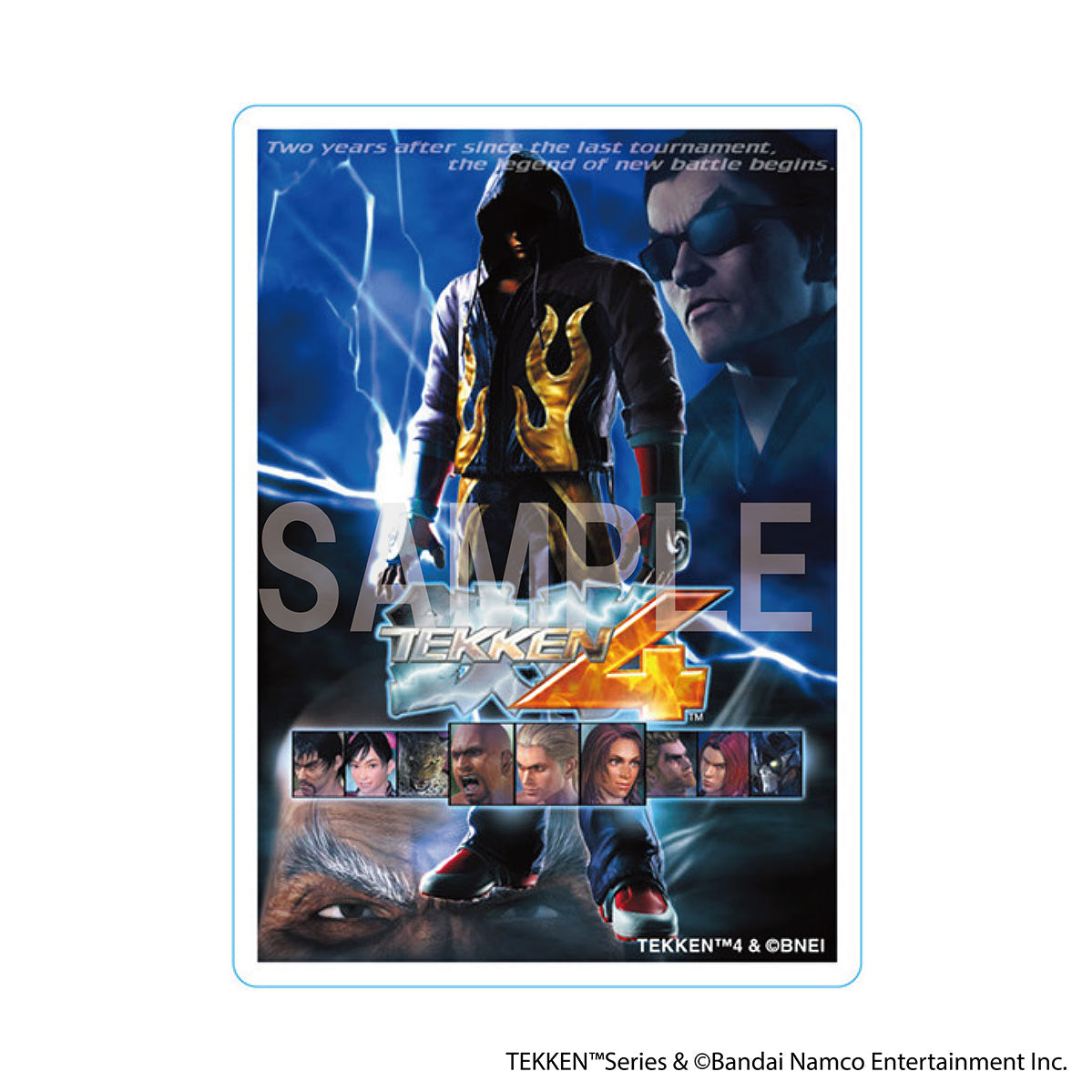 【TEKKEN】 Seriesposter kitchen magnet 4