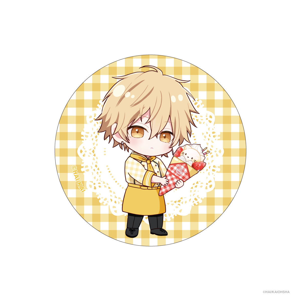 【長谷川先輩と橘くん】ランダム缶バッジ（全4種）