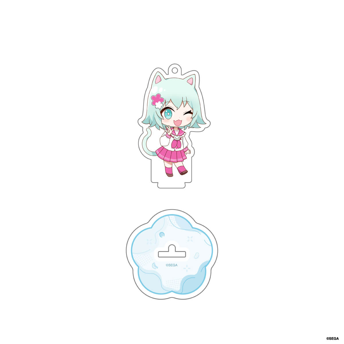 【maimaiでらっくす】 アクリルスタンドキーホルダー（みるく）