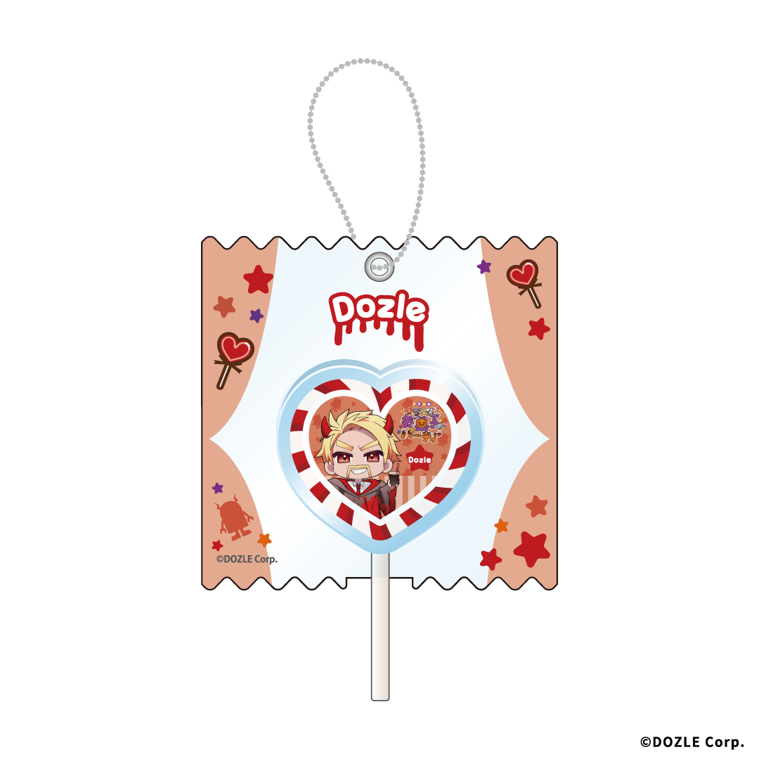 【ドズル社】 ペロペロキャンディー風キーホルダー