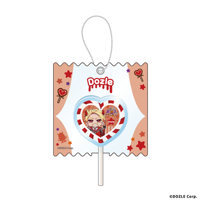 【ドズル社】 ペロペロキャンディー風キーホルダー