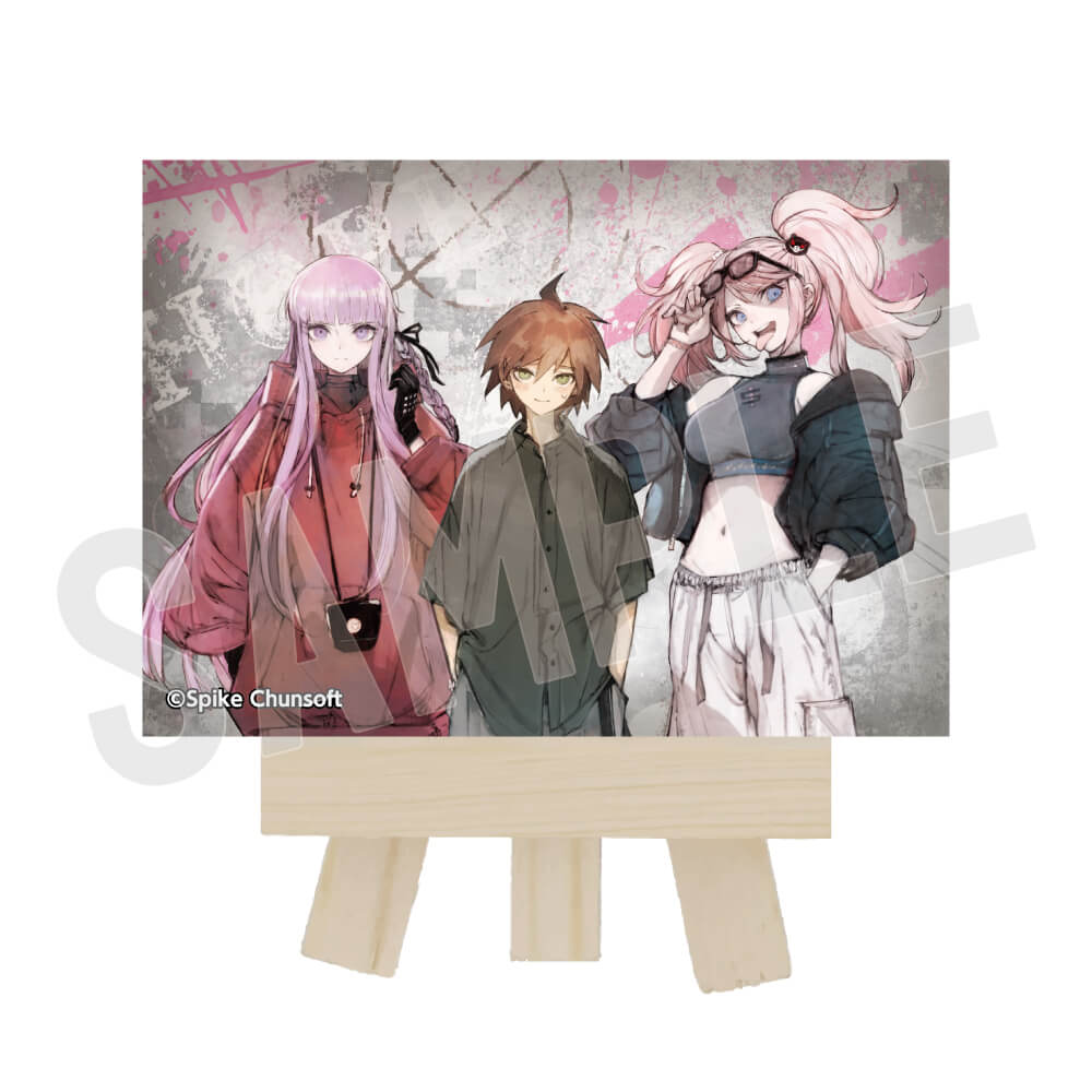 ダンガンロンパシリーズ】 ミニキャンバスボード（苗木、霧切