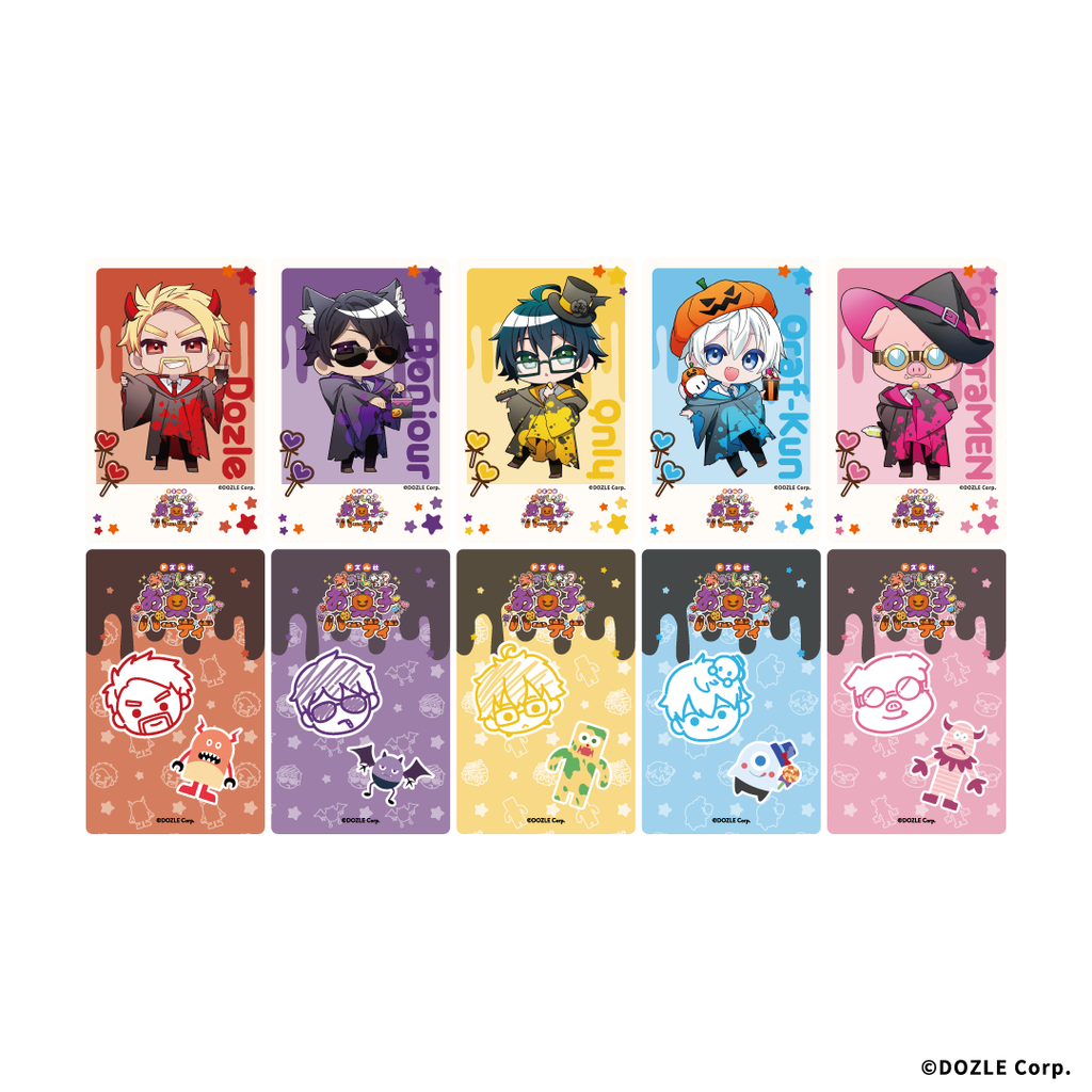 ドズル社】 クリアカード（ランダム） – animeshi