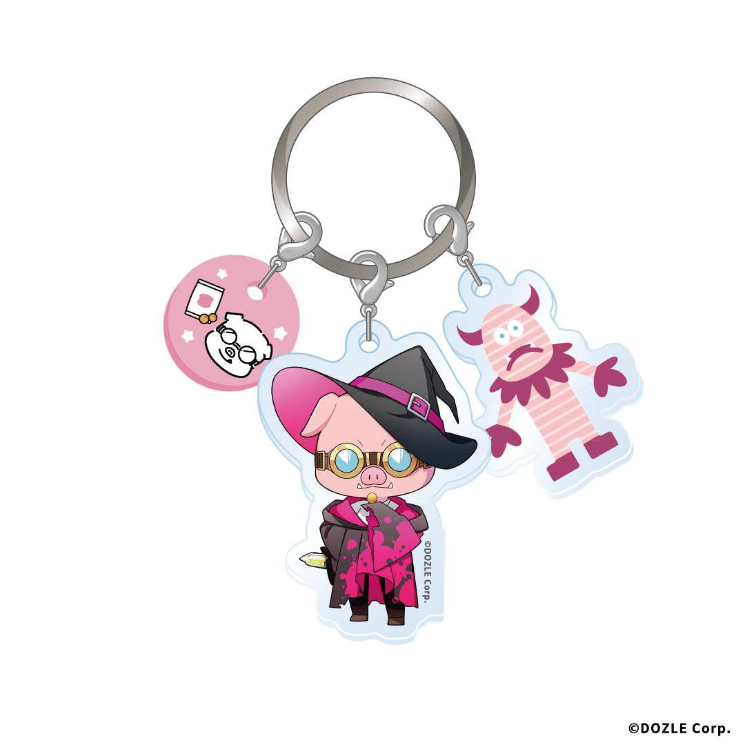 【ドズル社】 ３連アクリルキーホルダー