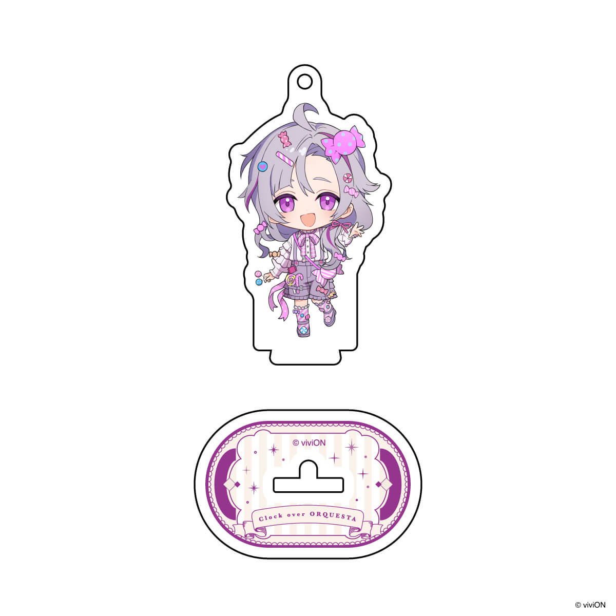 【クロケスタ】 ランダムアクリルスタンドキーホルダー（全12種）（マルイポップアップデフォルメイラスト）