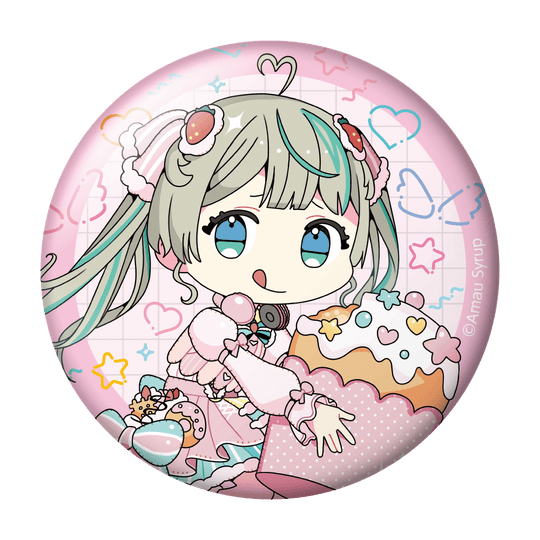 天羽しろっぷ】 トレーディングホログラム缶バッジ – animeshi