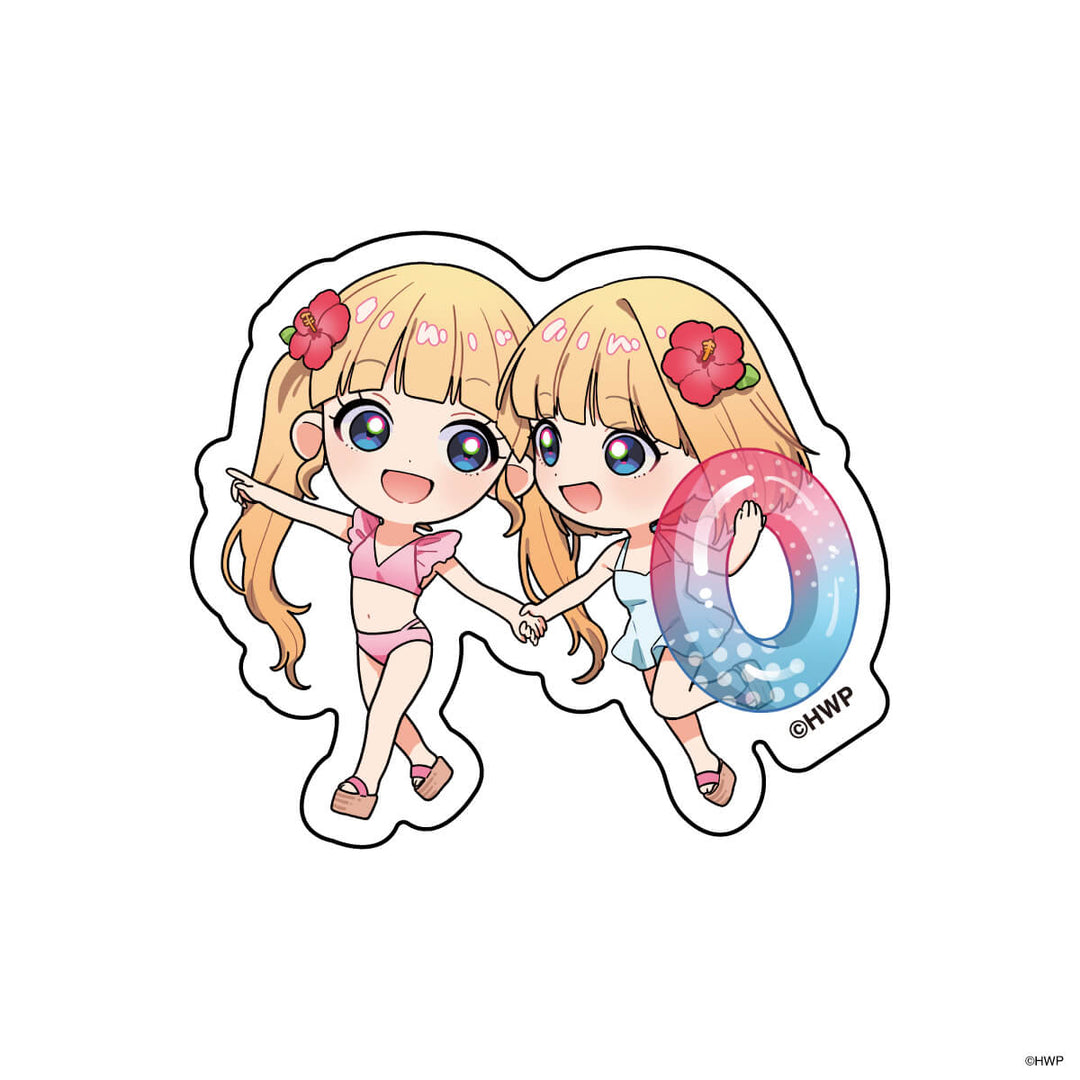 希少!!! オールアイカツ！ダイカットステッカー 蝶乃舞花 ChonoMaika プレミアムバンダイ＞オールアイカツ！ダイカットステッカー