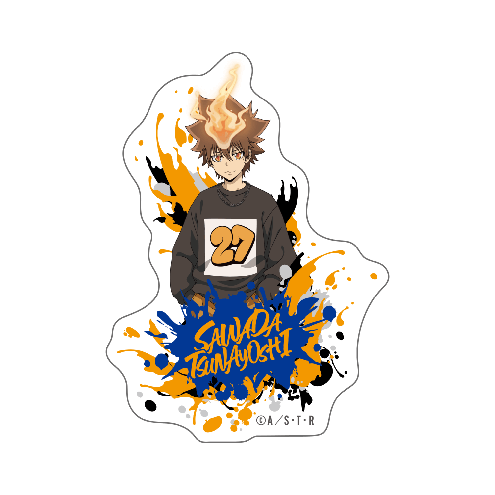 家庭教師ヒットマンREBORN！　ポートレートステッカー Amazon.co.jp: 家庭教師ヒットマンREBORN! ポートレート