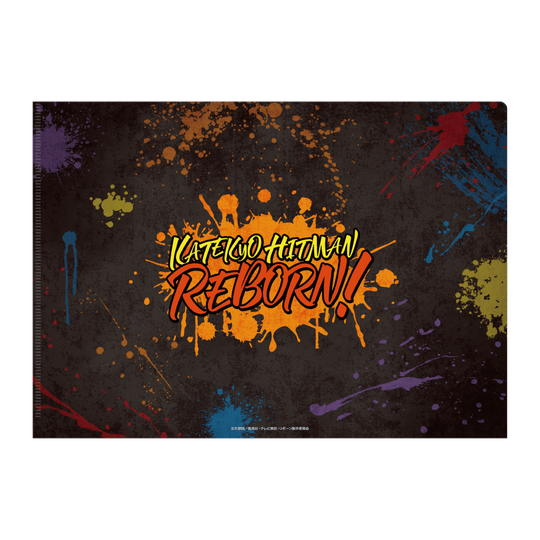 家庭教師ヒットマンREBORN!】 A4クリアファイル(ボンゴレ+ヴァリアー 家庭教師ヒットマンREBORN!】 A4クリアファイル(ボンゴレ+ヴァリアー