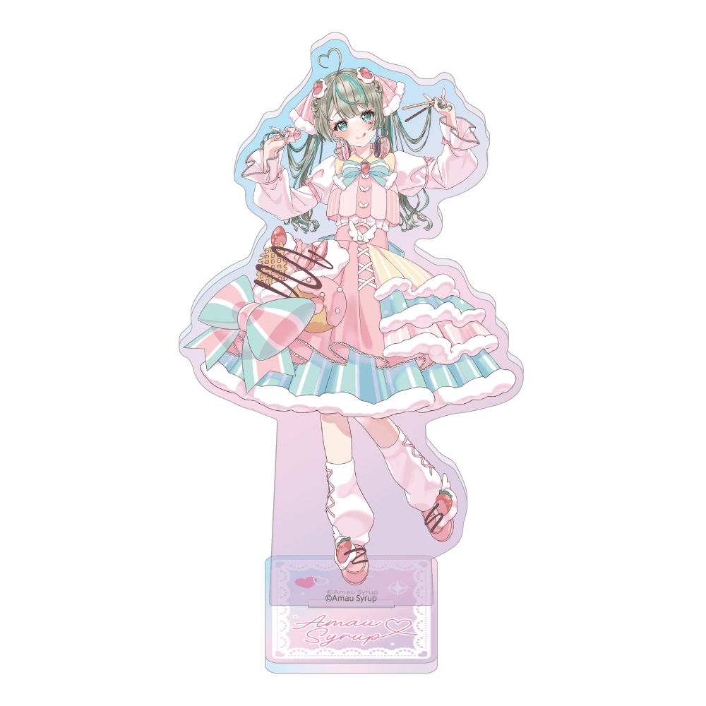 【天羽しろっぷ】 オーロラアクリルスタンド 天羽しろっぷB