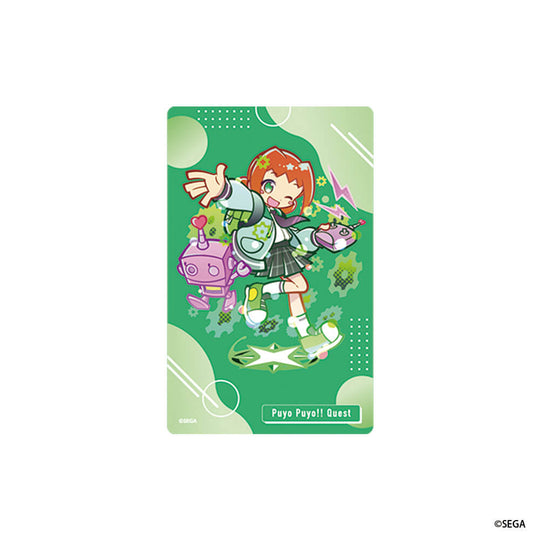 フヨウサキナ☆正月おまけ付き★ ぷよクエカフェ2026 クリアカードA – animeshi