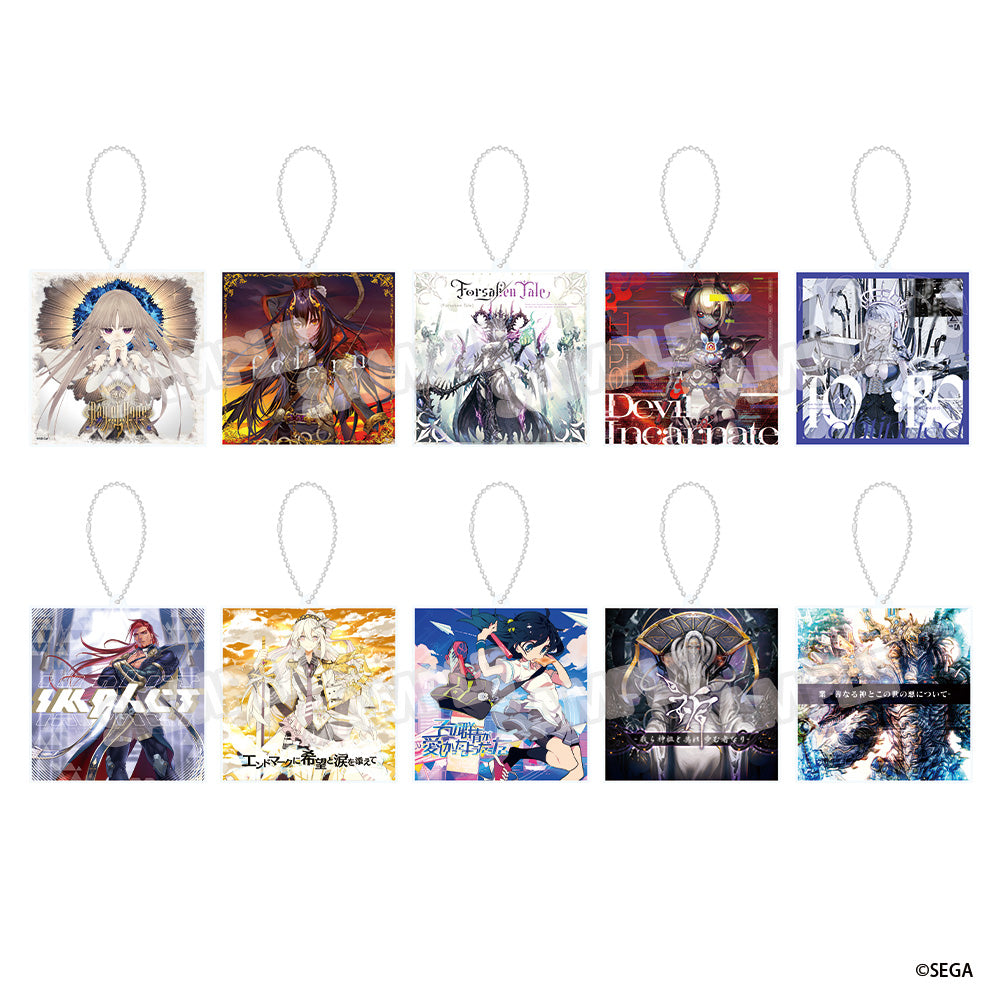 【CHUNITHM】アクリルキーホルダー　ジャケットver.（コンプリートセット）