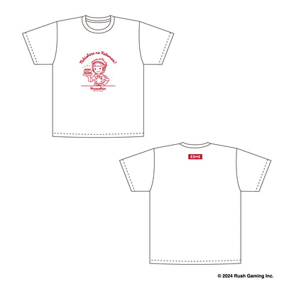 【ハセシン】Tシャツ（WHITE）