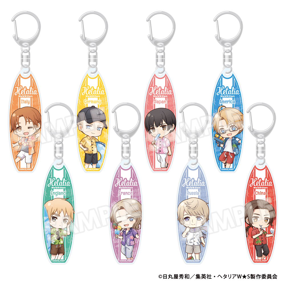 ヘタリア マリン キーホルダー ヘタリア アクリルキーホルダーコレクション 全14種 マリン