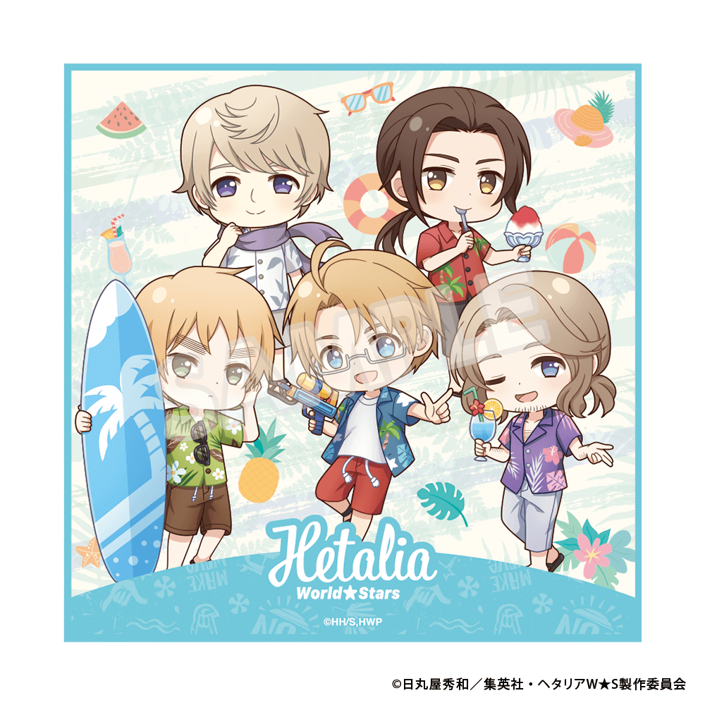 【新品未開封】ヘタリア アクキー サーフボード 8/28(水)17:00~受注開始 ヘタリアWS – animeshi