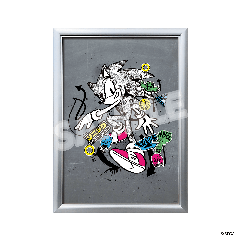 ソニック・ザ・ヘッジホッグ】メタルポスター – animeshi