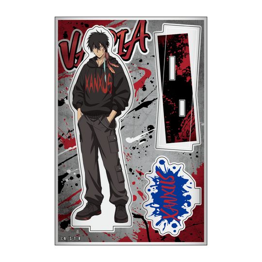 家庭教師ヒットマンREBORN アクリルスタンド　Xanxus 家庭教師ヒットマンREBORN!×SANRIO CHARACTERS｜アクリル