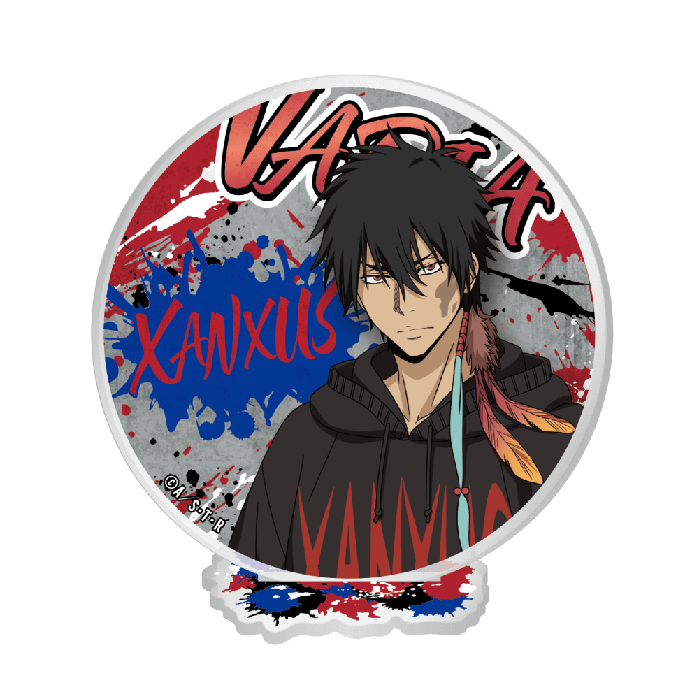 【家庭教師ヒットマンREBORN!】 台座付きアクリルスタンドコースター（XANXUS）