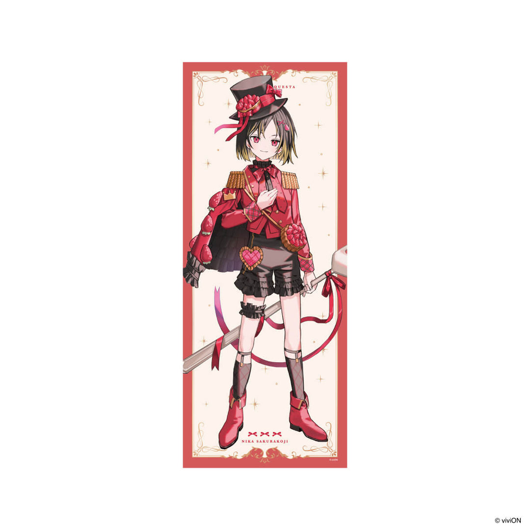 クロケスタ】 フェイスタオル（桜小路 二香）（マルイポップアップ