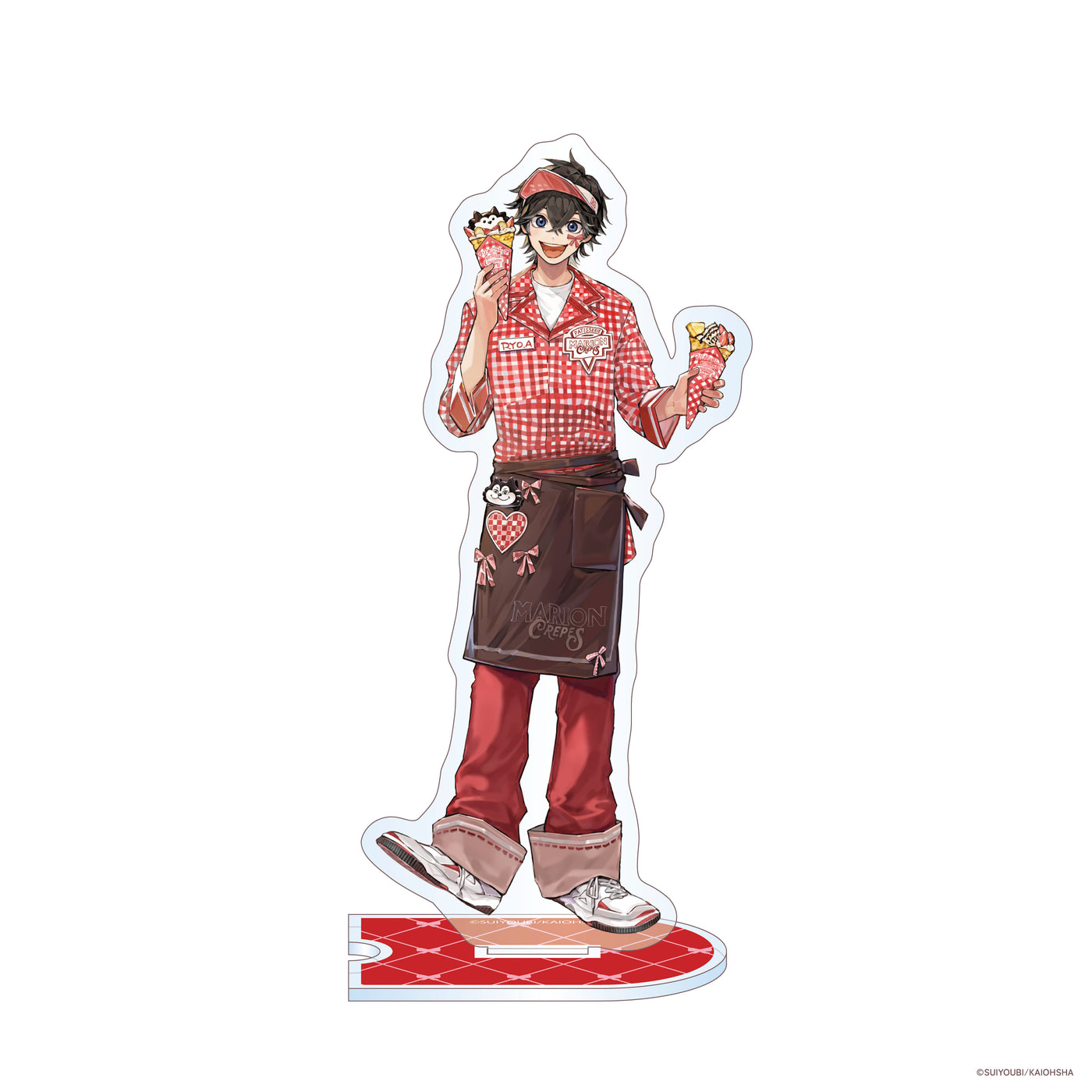 【『命懸けダミーロマンス』マリオンクレープコラボグッズ】アクリルスタンド（朝井出亮）