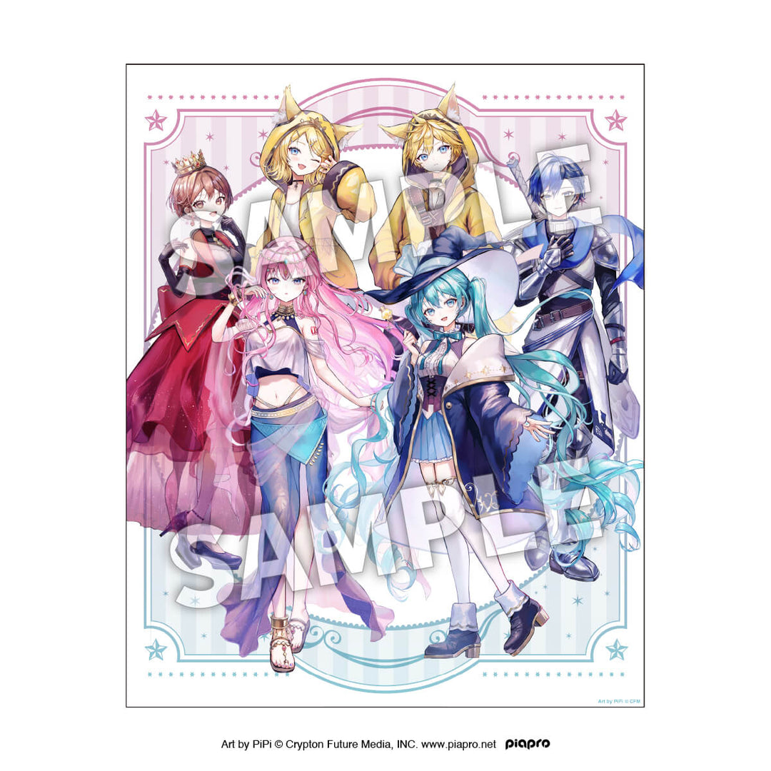 初音ミク キャンバス】VIRTUAL SINGER series