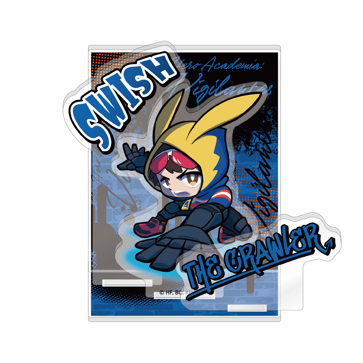 【ヴィジランテ -僕のヒーローアカデミア ILLEGALS-】 ミニキャラアクリルジオラマ ザ・クロウラー