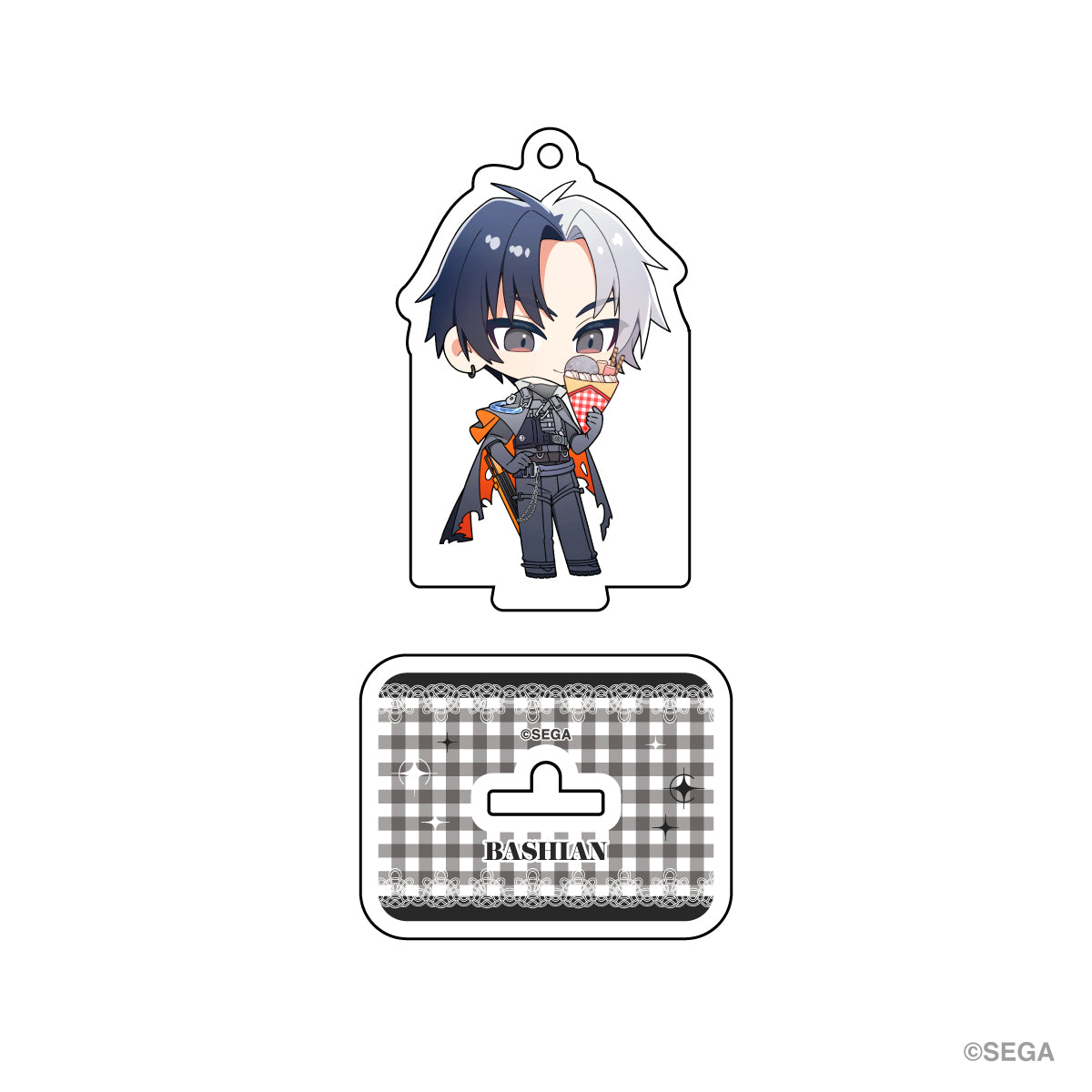 【『CHUNITHM』マリオンクレープコラボ】ランダムアクリルスタンドキーホルダー（全５種）単品