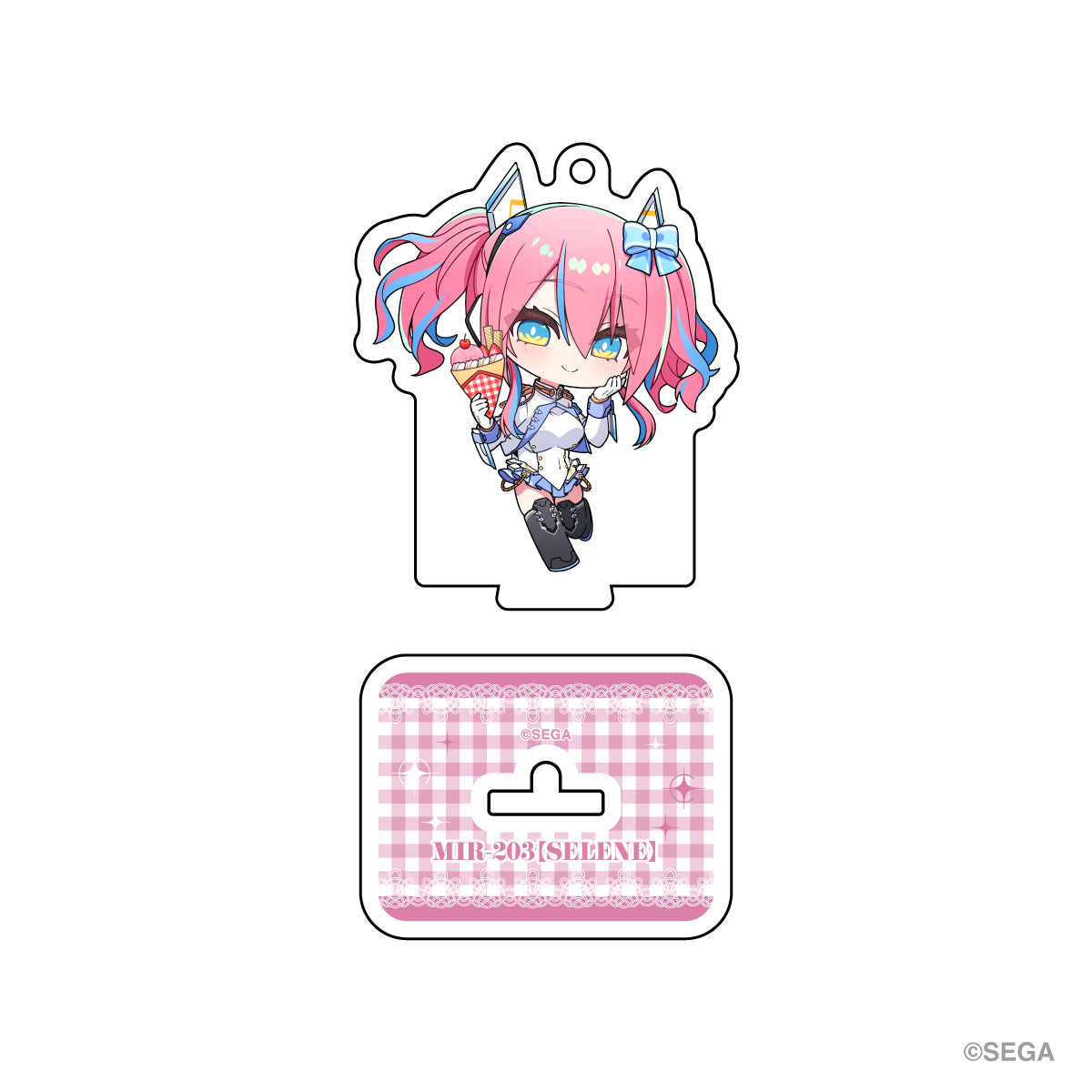 【『CHUNITHM』マリオンクレープコラボ】ランダムアクリルスタンドキーホルダー（全５種）単品