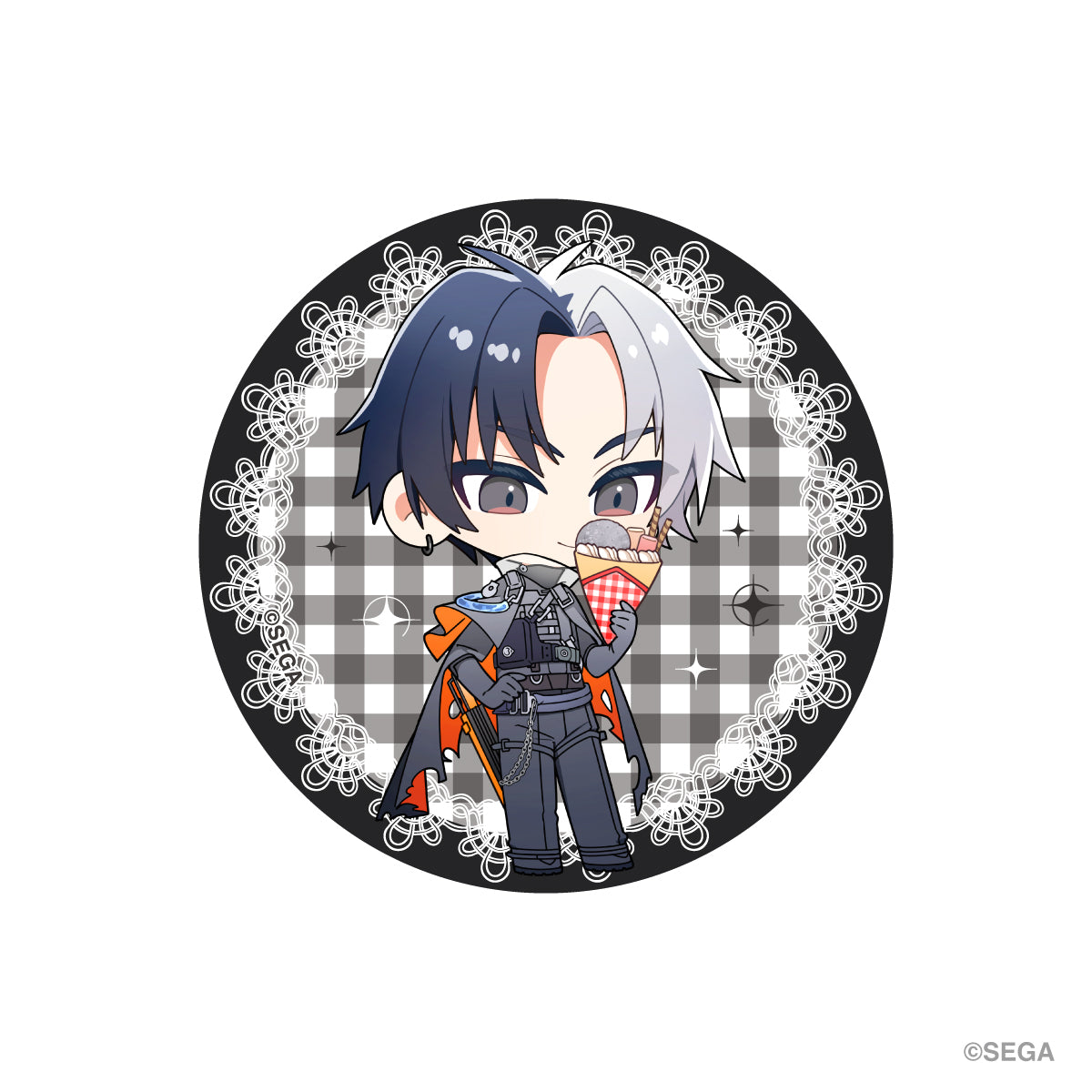 【『CHUNITHM』マリオンクレープコラボ】ランダム缶バッジ（全５種）単品