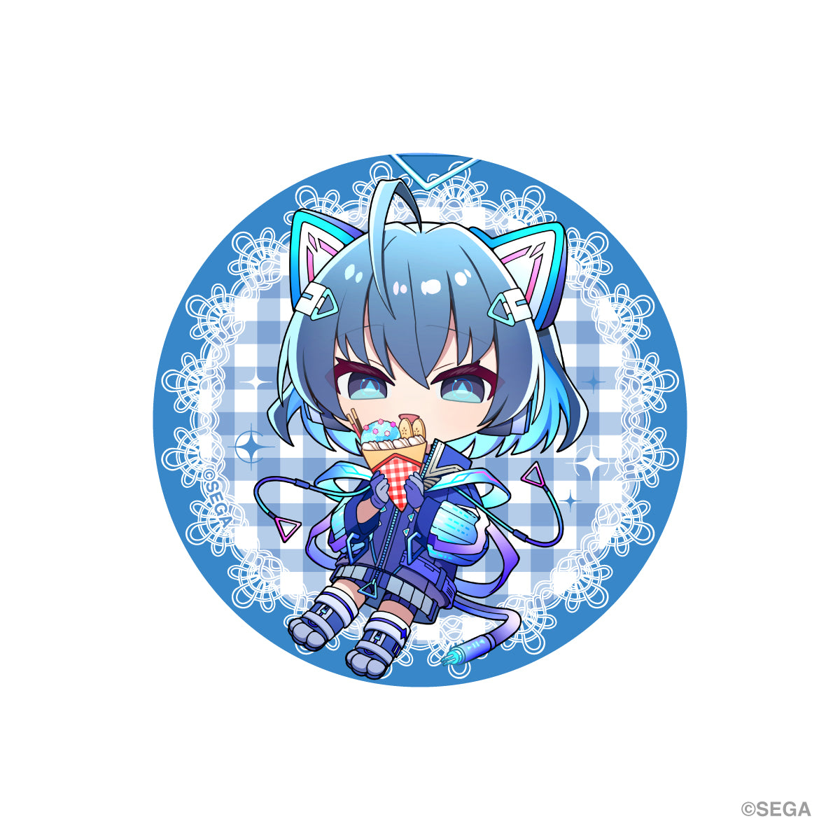 【『CHUNITHM』マリオンクレープコラボ】ランダム缶バッジ（全５種）単品