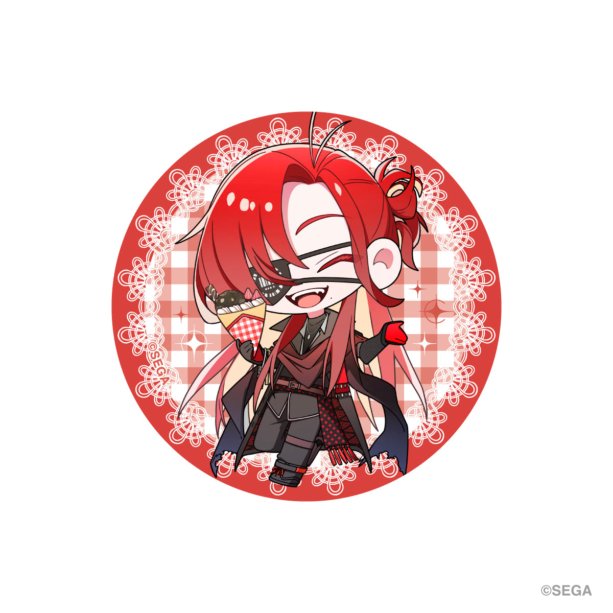 【『CHUNITHM』マリオンクレープコラボ】ランダム缶バッジ（全５種）単品