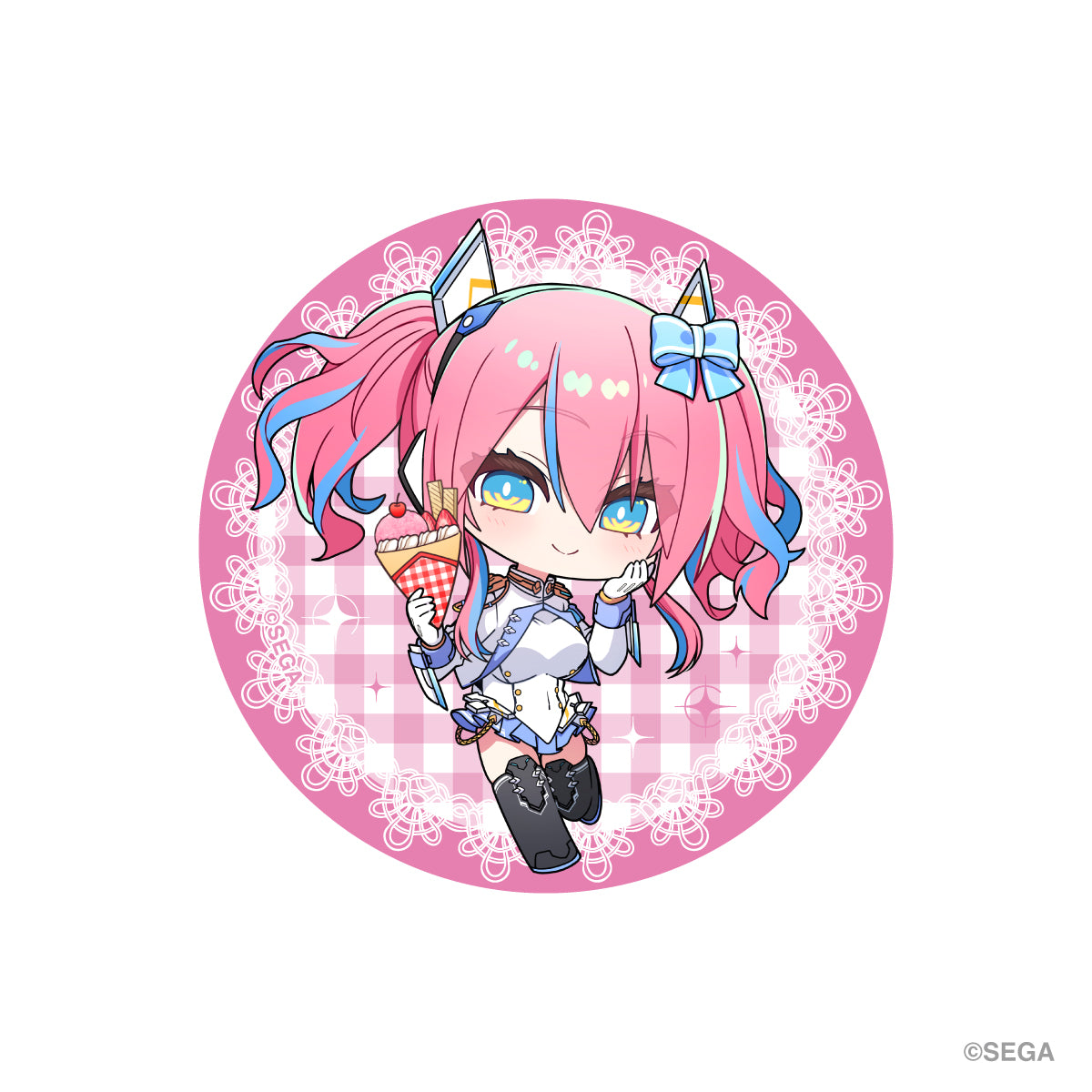 【『CHUNITHM』マリオンクレープコラボ】ランダム缶バッジ（全５種）単品