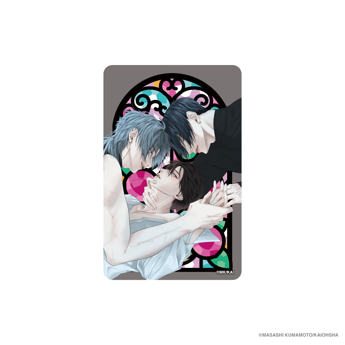 【＆.Emo】 ステンドグラス風クリアカード