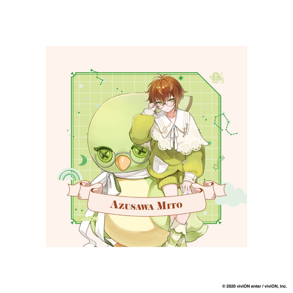 クロケスタ】 ハンドタオル(小豆沢三斗)(等身イラスト クロケスタ】 ハンドタオル(小豆沢三斗)(等身イラスト