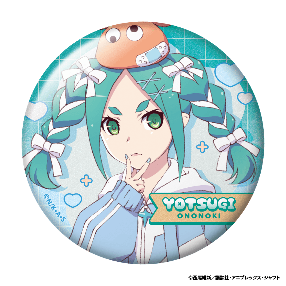 物語〉シリーズ トレーディング グリッター缶バッジ – animeshi