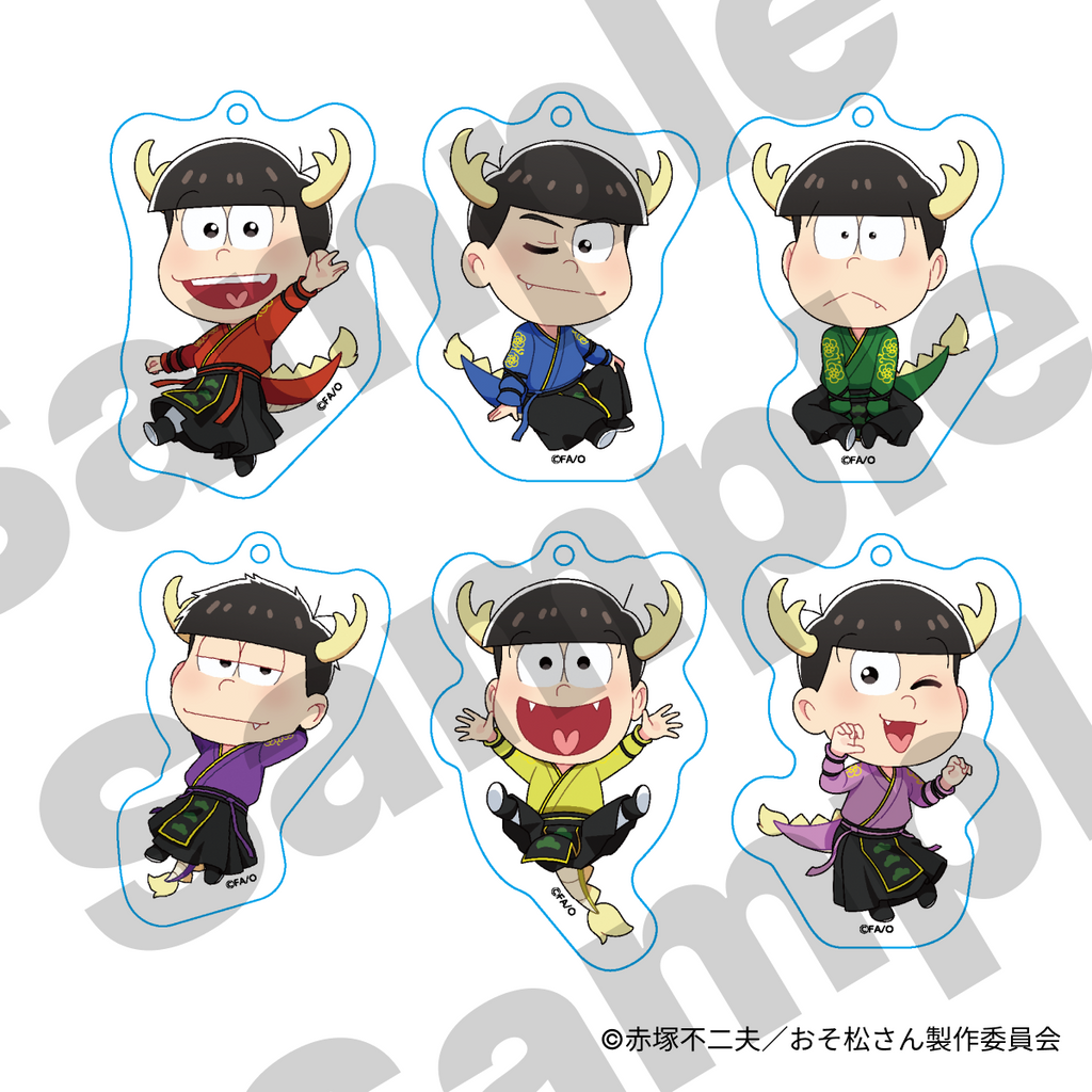 おそ松さん】ランダムアクリルキーホルダー（全6種） – animeshi