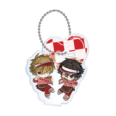 【『命懸けダミーロマンス』マリオンクレープコラボグッズ】ペアアクリルスタンドキーホルダー（全1種）