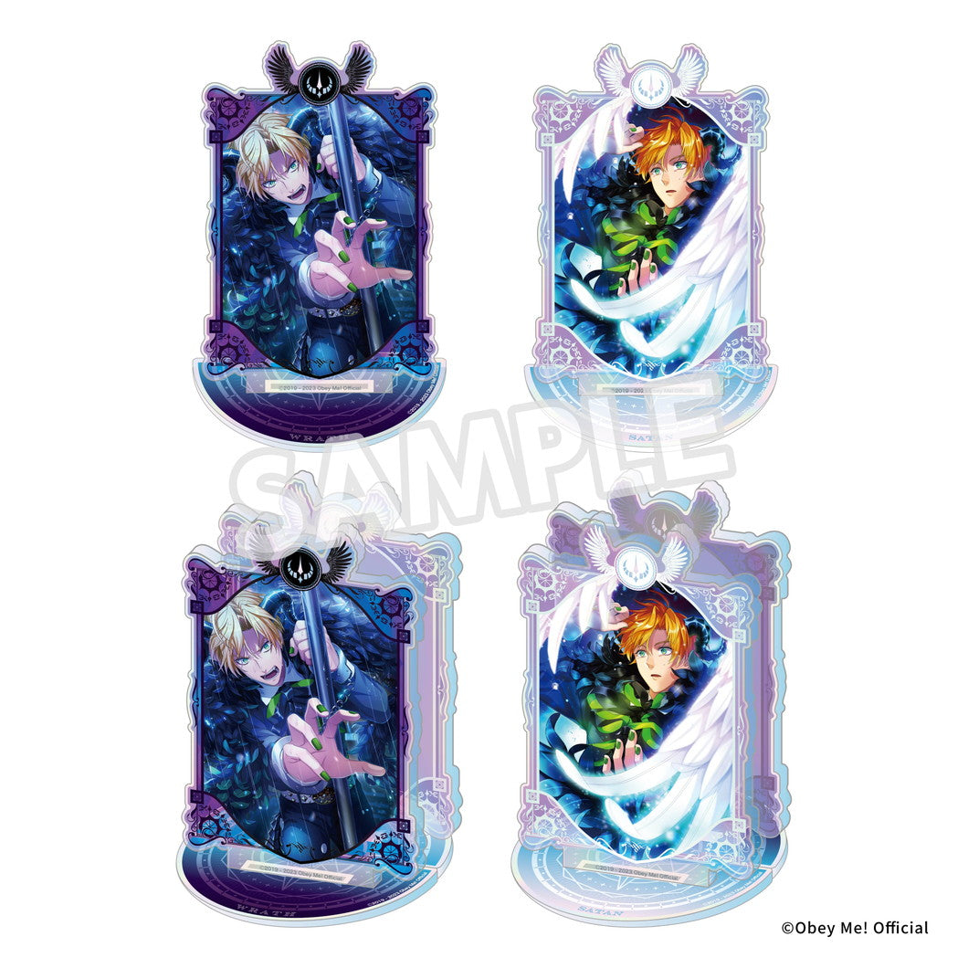 【Obey Me! Nightbringer】Double Art Acrylic Stand (Satan)