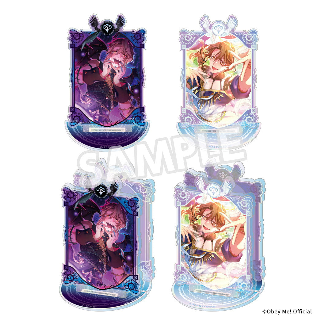 【Obey Me! Nightbringer】Double Art Acrylic Stand (Asmodeus)