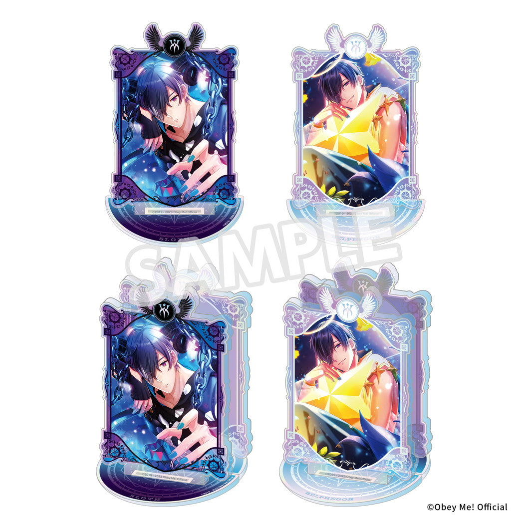 【Obey Me! Nightbringer】Double Art Acrylic Stand (Belphegor)